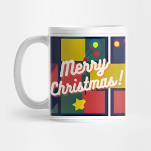 Merry Christmas Pop Art Mug